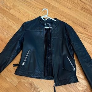 Ladies leather jacket
